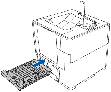 Re-install the duplex tray.