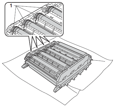 Checking the drum unit gear position