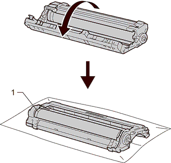 Turn drum unit