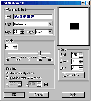 How do I print a watermark from a Windows PC | Brother