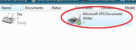 difference between mp and xps printer drivers