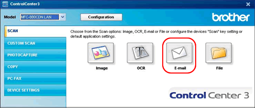 Scan til E-mail virker ikke med Outlook 2003 eller Outlook 2007 ...