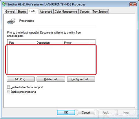 我使用的操作系统是windows Vista 64位 我无法从网络共享的打印机进行打印 该如何处理 Brother