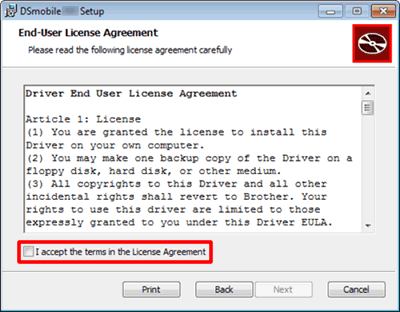 license agreement