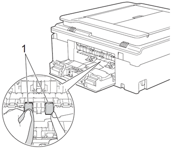 Clean Paper Pick-up Rollers