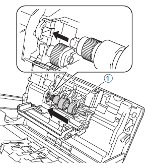 Place the Reverse Roller into the machine