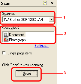 Mehrere Seiten in ein Dokument scannen anstatt für jeden Scan ein eigenes  Dokument zu speichern. | Brother