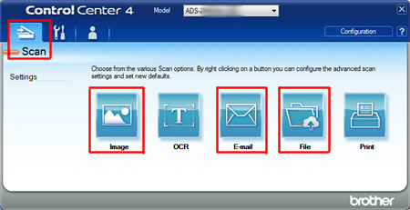 Control Cneter 4 Advance Mode