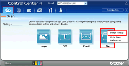 Escanear y guardar un documento en formato PDF para Windows (Escanear a  Archivo) | Brother