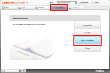 Eseguire una scansione e salvare il documento in formato PDF utilizzando il  tasto SCAN sulla mia periferica Brother (Scan To File) | Brother
