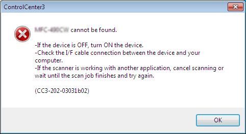 Error Screen