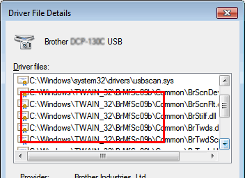 Driver File Details