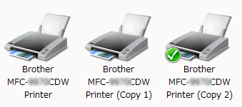El estatus de la impresora muestra Fuera de línea o En pausa. | Brother