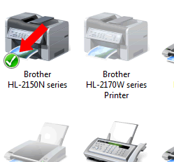 brother hl 2140 printer new toner not working