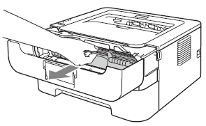 Take out drum unit and toner cartridge assembly