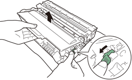 Tonercartridge verwijderen