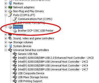 Non riesco a stampare dal mio computer tramite USB. | Brother