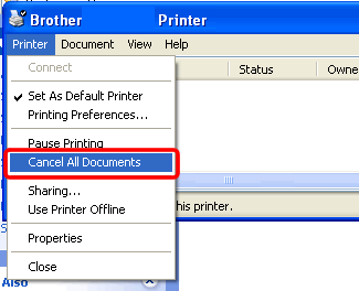 No puedo imprimir desde mi computadora a través de un dispositivo USB |  Brother
