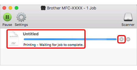 I cannot print from my computer via USB. | Brother