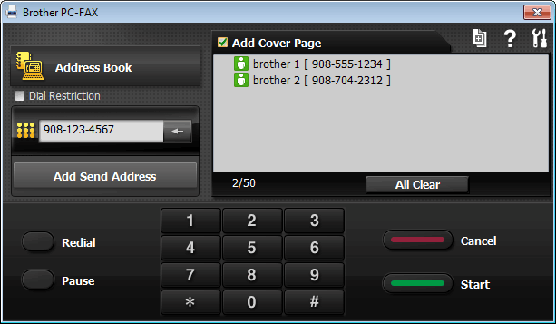 Send a Fax Using PC-FAX (Windows) | Brother