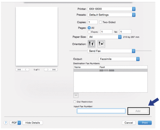 send faxes from your application mac brother can i fax from my mac