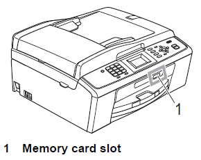 My Brother machine's PhotoCapture Center® will not recognize my memory ...