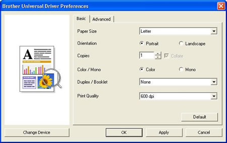 Universal Driver Preferences