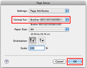 Page Setup dialog