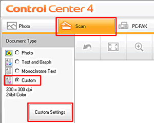 Custom Settings