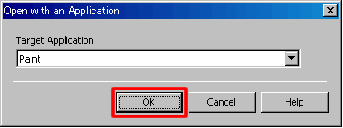 Open with an Application dialog 