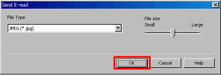 Send E-mail dialog