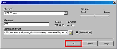 Escanear un documento y guardar la imagen escaneada a una carpeta en un  disco duro local o en la red (Para Windows) | Brother