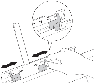 Slide Manual Feed Slot Paper Guides