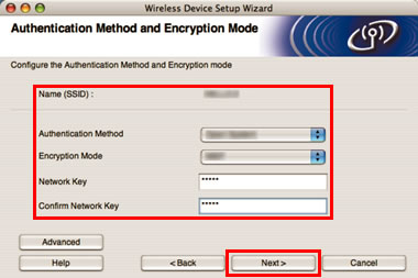 Authentication Method and Encryption Mode