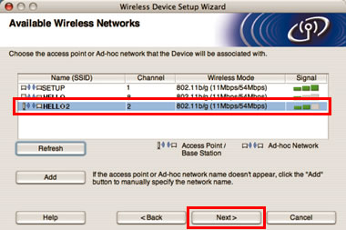 Available Wireless Networks