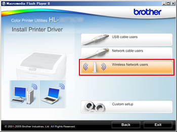 CD-ROM install menu