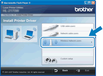 Menú de instalación del CD-ROM