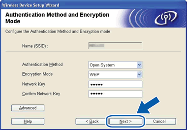 Authentication Method and Encryption Mode