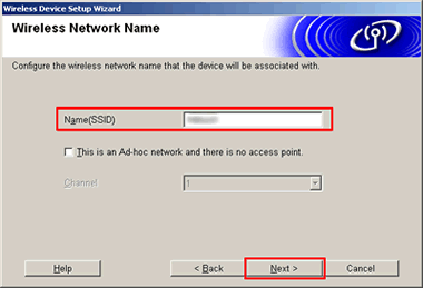 Navn på trådløst netværk