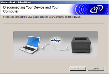 Configurar un equipo Brother para una red inalambrica (Wi-Fi)utilizando el  CD-ROM suministrado sin cable USB. | Brother