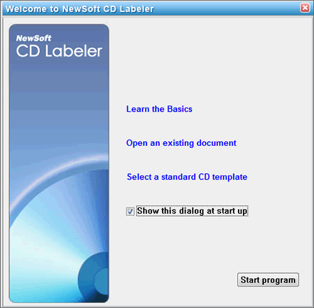 Use the NewSoft CD Labeler software on a Windows computer. | Brother