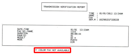 Why does my Brother machine sometimes print the Transmission Verification  Report even though I've turned the report off? | Brother