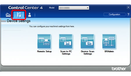 Configuración del dispositivo