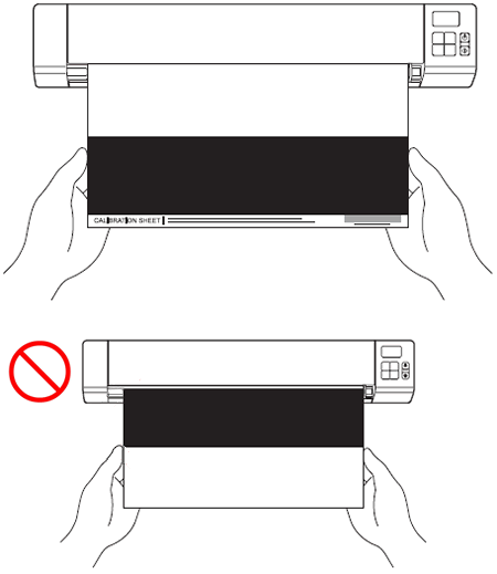 Calibrate your scanner. | Brother