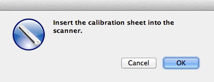 Calibrate your scanner. | Brother