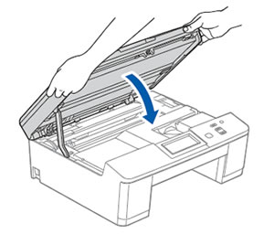 Close scanner cover