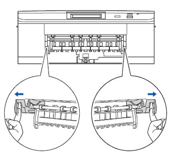 Pull two green levers