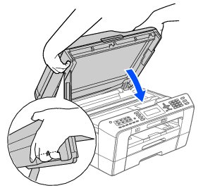 Fermez le capot du scanner