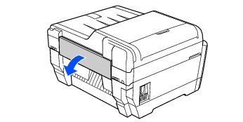 Open manual feed slot cover