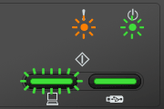 Machine Error LED indication